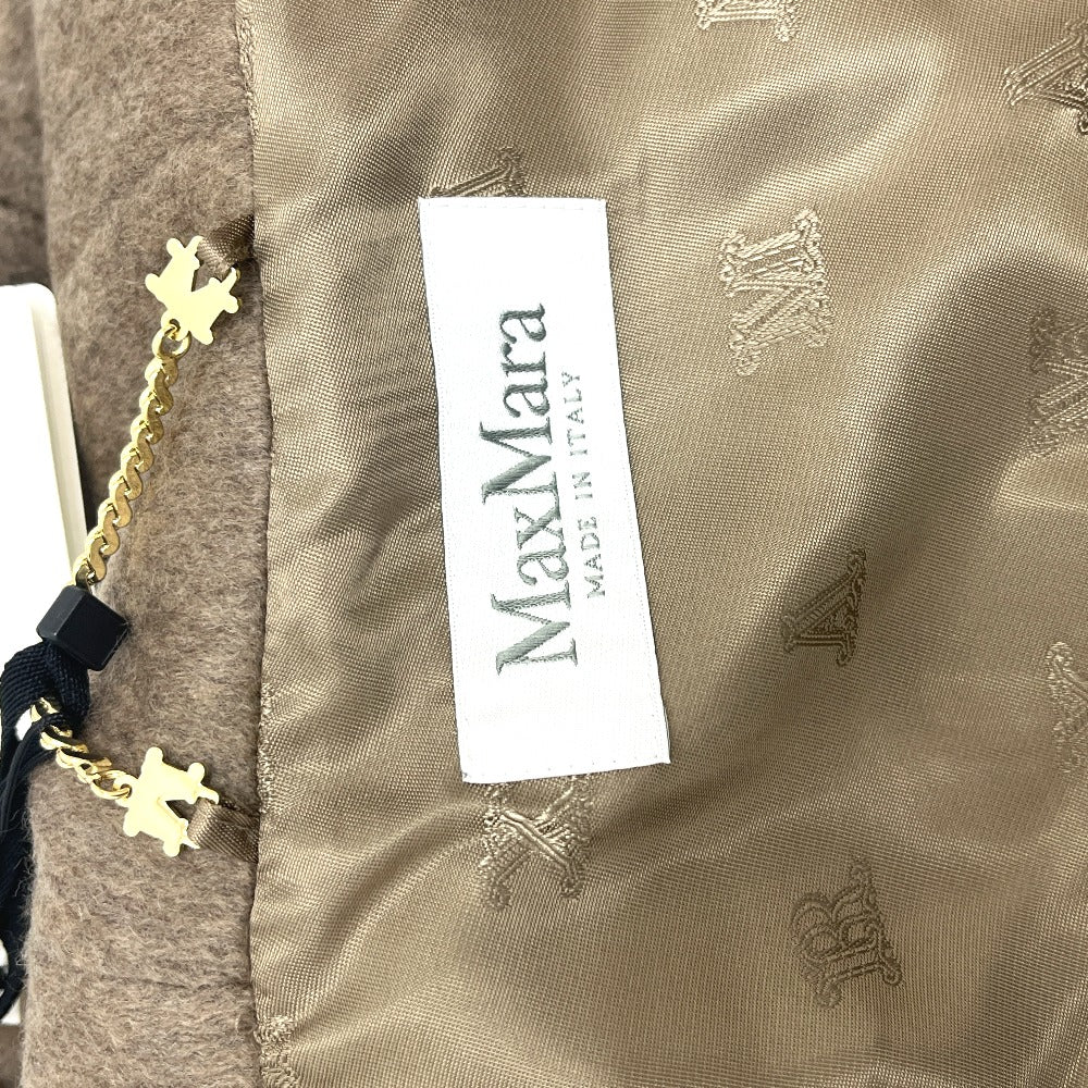MAX MARA 25247361826 ペタロ テディベア ケープ アパレル アウター フード付 アパレル ポンチョ アルパカ レディース ブラウン