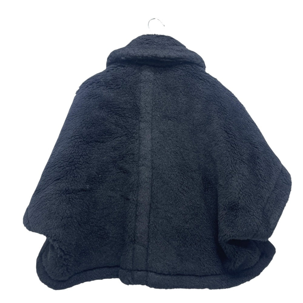 MAX MARA 2524736062 テディベア ニュテールゾ テディ ケープ アパレル ポンチョ アルパカ レディース ブラック