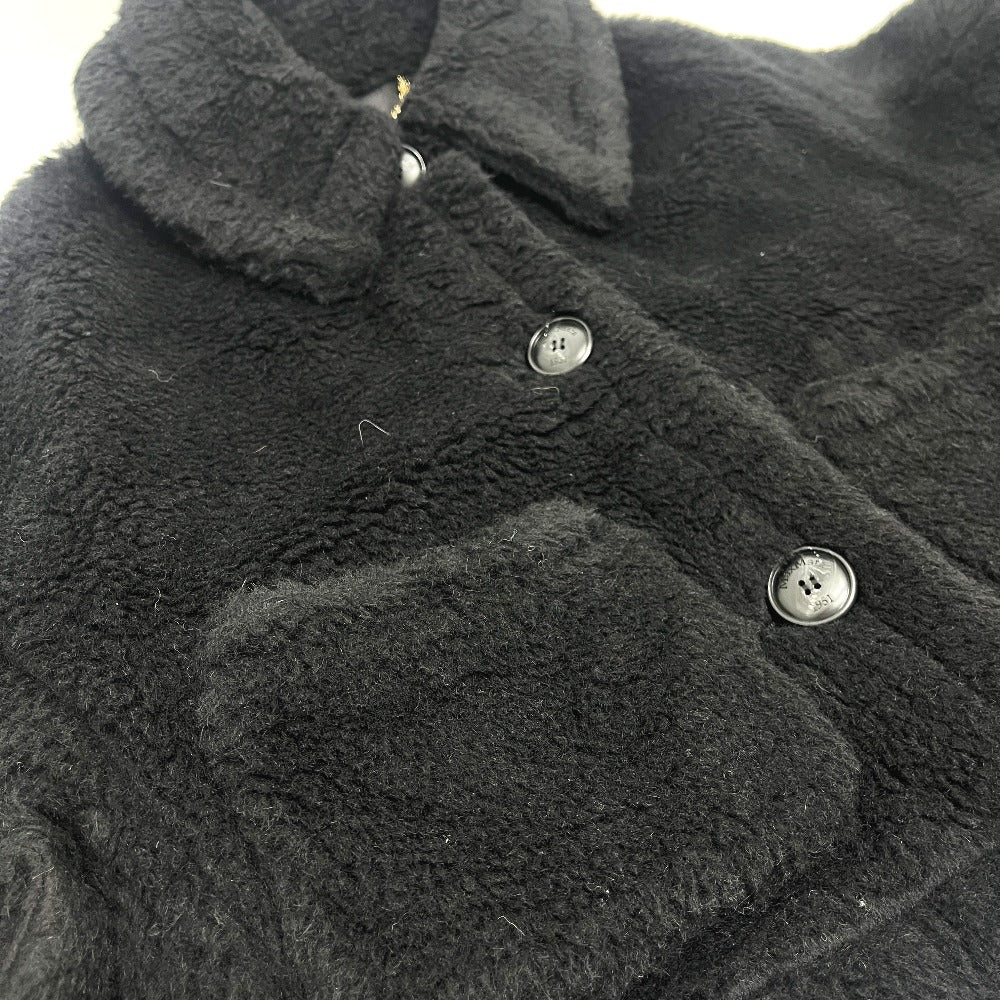 MAX MARA 2524736062 テディベア ニュテールゾ テディ ケープ アパレル ポンチョ アルパカ レディース ブラック