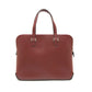 HERMES Escapada Business Tote Bag Bag Back Tote Bag Box Calf Unisex Bordeaux Wine Red