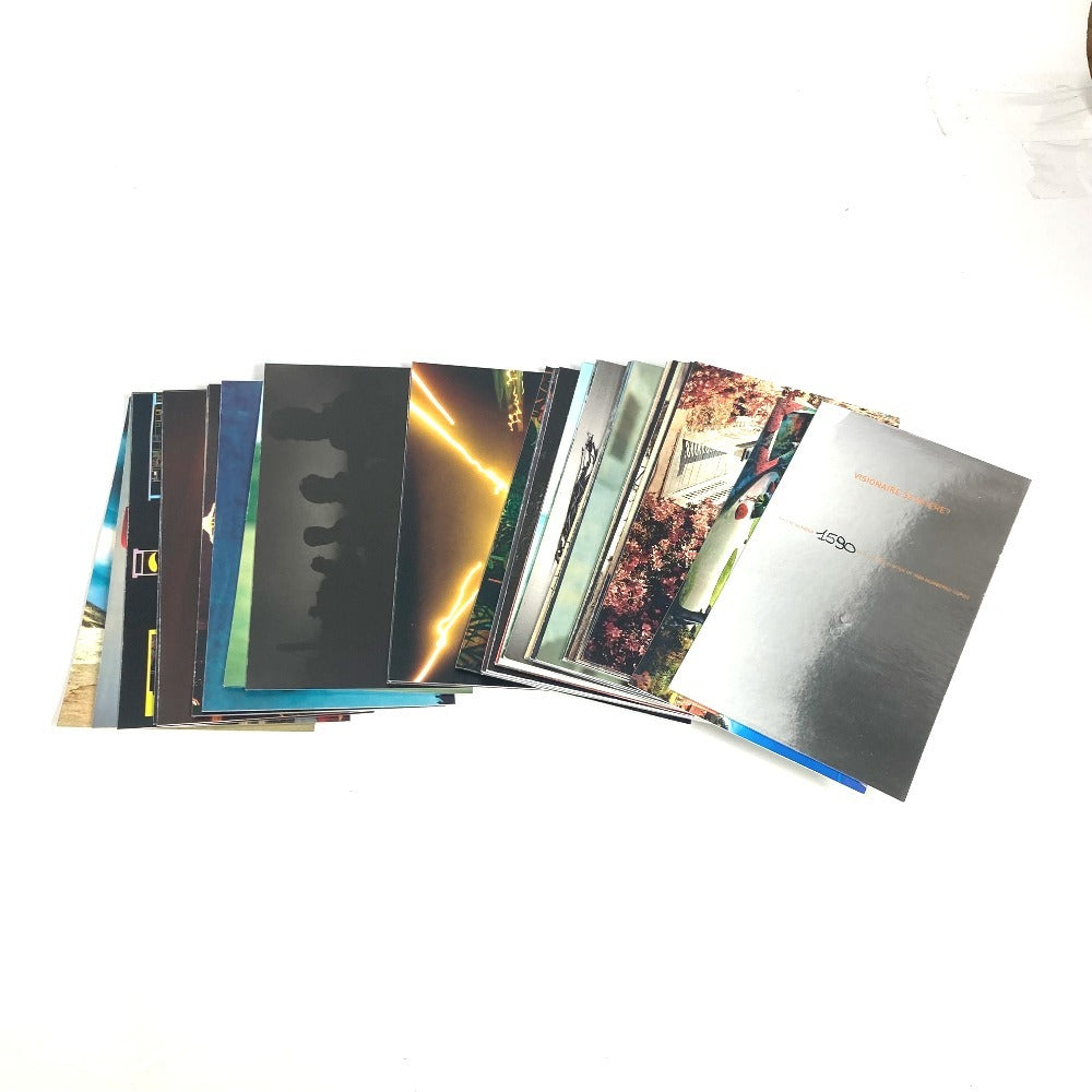 HERMES 鉛筆 VISIONAIRE 32 ヴィジョネア ポストカード セット VISIONAIRE 32 ヴィジョネア 鉛筆＆ポストカード＆カバーセット ケース セット 文房具 インテリア 雑貨 レザー ユニセックス ベージュ - brandshop-reference