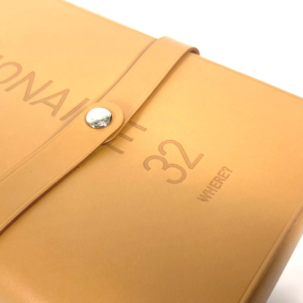 HERMES 鉛筆 VISIONAIRE 32 ヴィジョネア ポストカード セット VISIONAIRE 32 ヴィジョネア 鉛筆＆ポストカード＆カバーセット ケース セット 文房具 インテリア 雑貨 レザー ユニセックス ベージュ - brandshop-reference