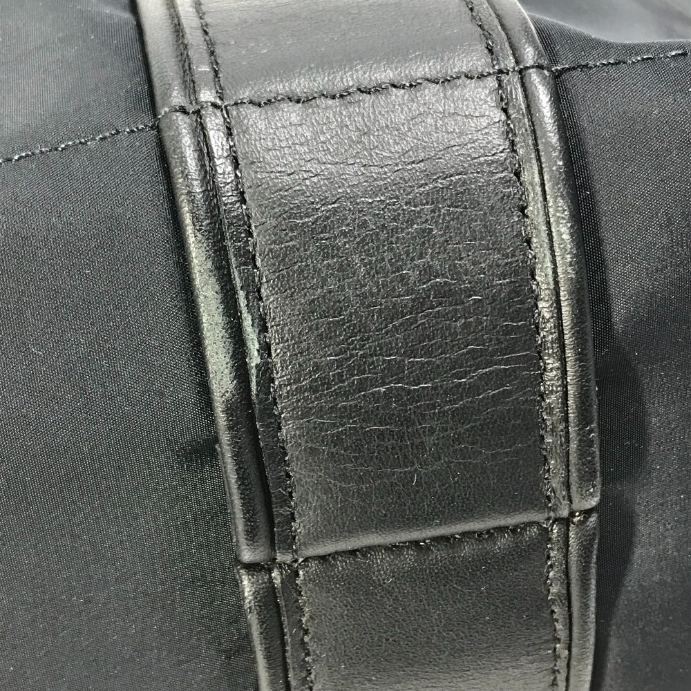 HERMES アカプルコカバスMM ハンドバッグ カバン トートバッグ ナイロン レディース ブラック