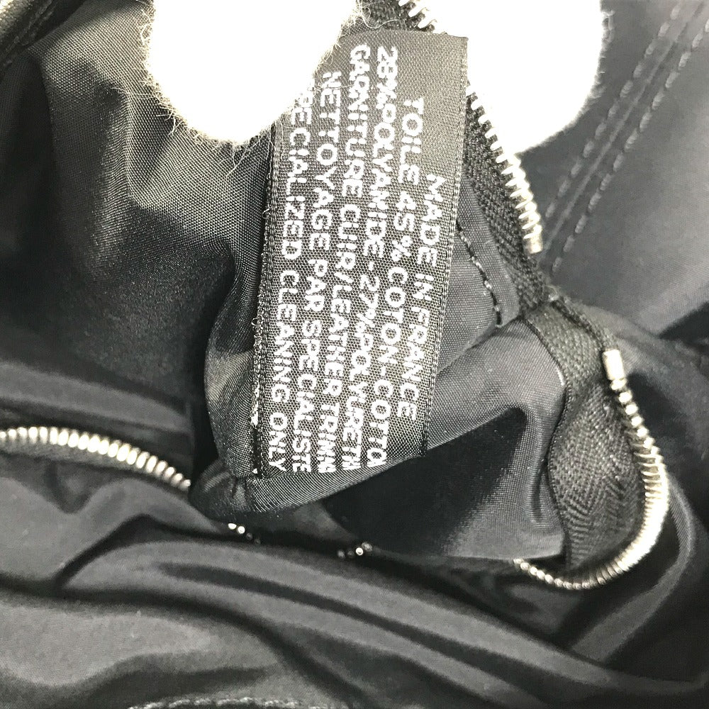 HERMES アカプルコカバスMM ハンドバッグ カバン トートバッグ ナイロン レディース ブラック