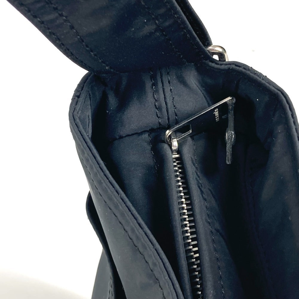 HERMES アカプルコ バサスMM カバン 斜め掛け ショルダーバッグ ナイロン ユニセックス ブラック - brandshop-reference