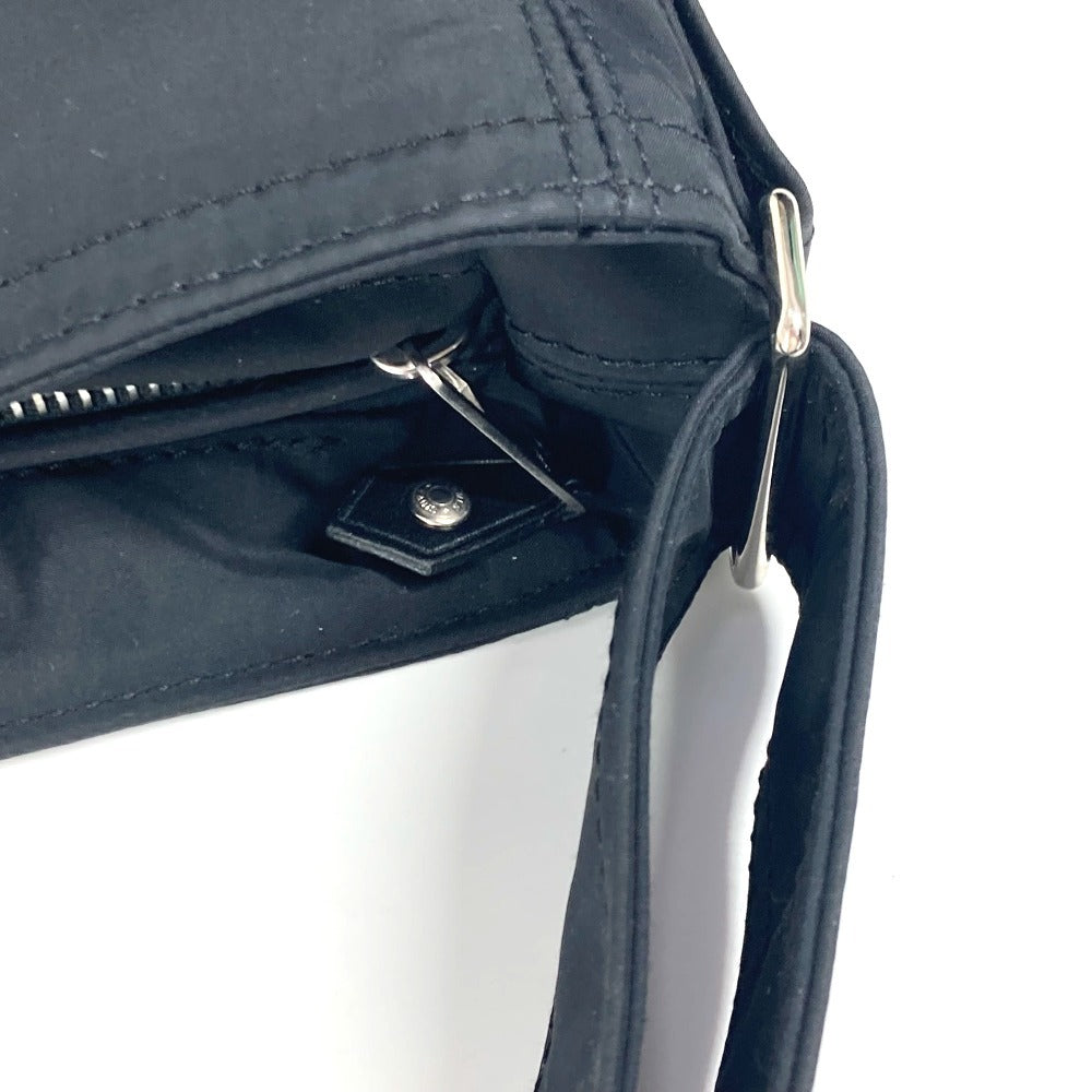 HERMES アカプルコ バサスMM カバン 斜め掛け ショルダーバッグ ナイロン ユニセックス ブラック - brandshop-reference