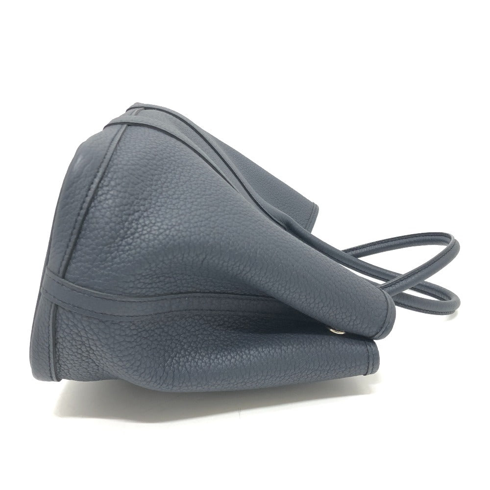 HERMES ガーデンパーティTPM ネゴンダ ハンドバック カバン バック ハンドバッグ レザー レディース ブラック - brandshop-reference