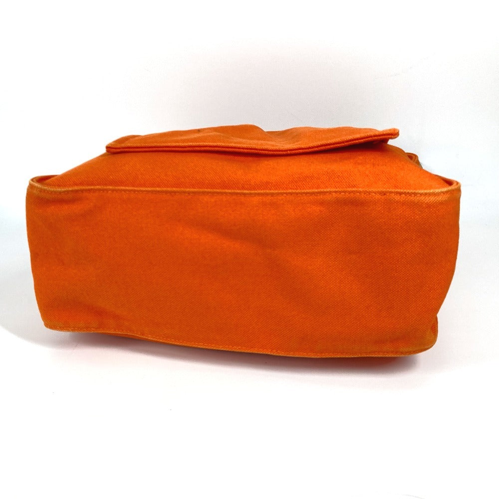 HERMES マルワリGM 肩掛け ショルダーバッグ キャンバス レディース オレンジ - brandshop-reference