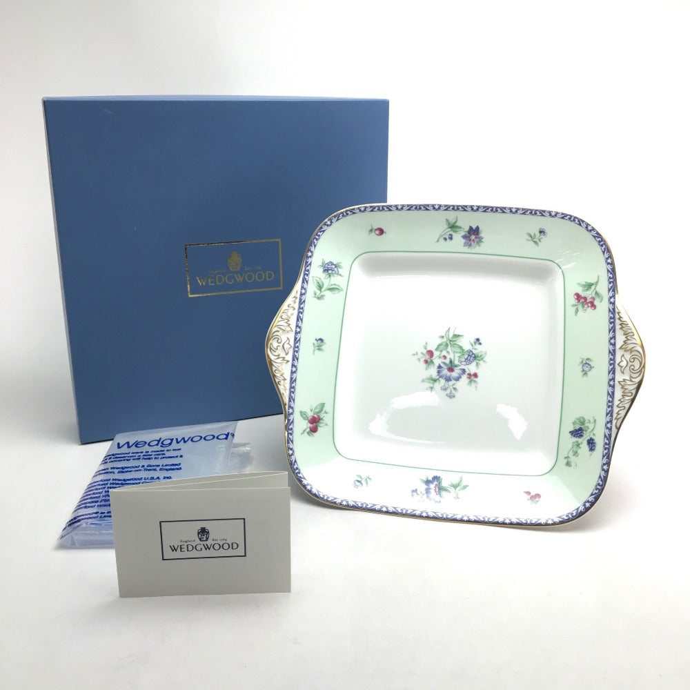 WEDGWOOD 食器  メドウフィールド バター＆ブレッドプレート 皿 食器 雑貨 お皿 ボーンチャイナ ユニセックス