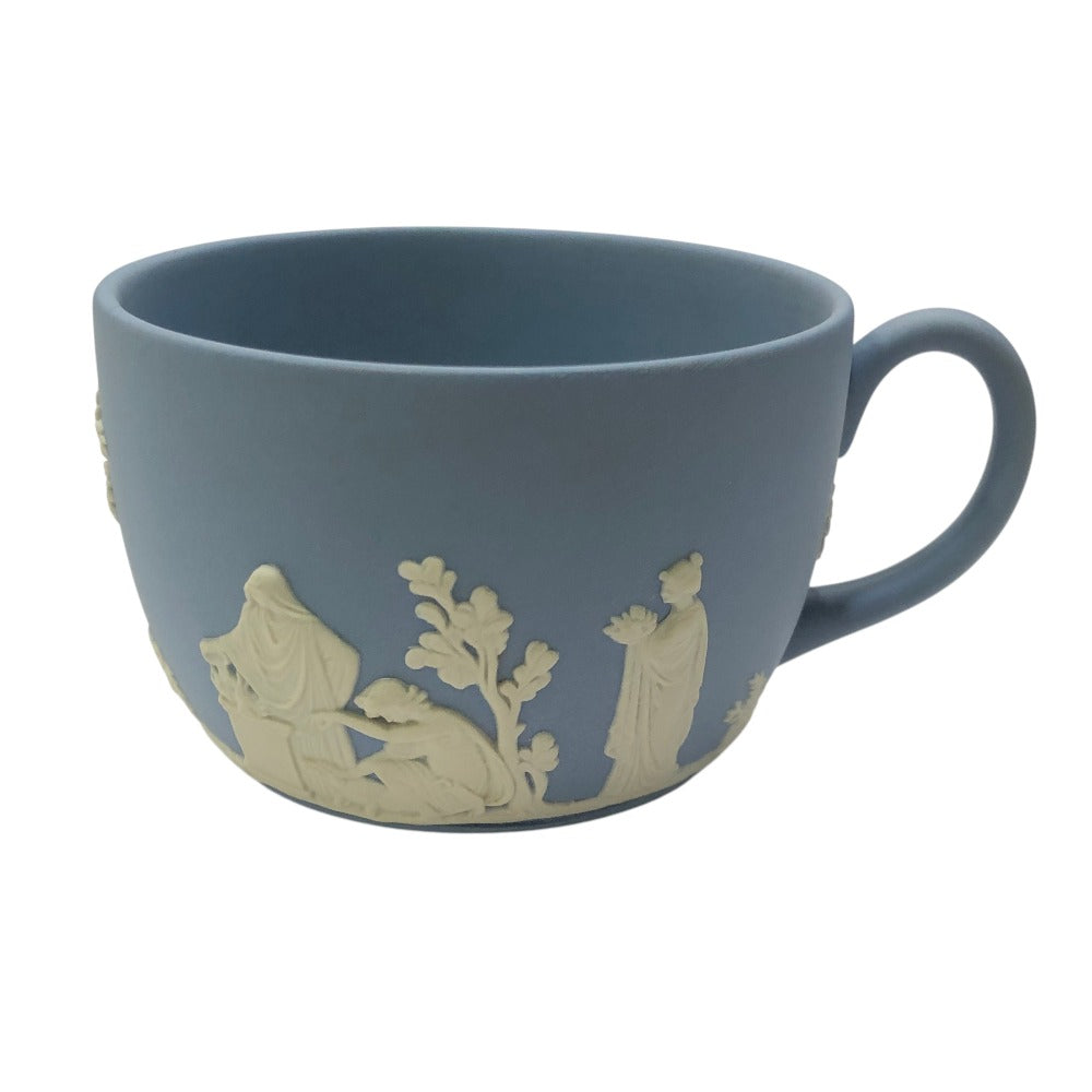 WEDGWOOD ジャスパー 食器 カップ＆ソーサー ティーカップ 陶器 ユニセックス ブルー