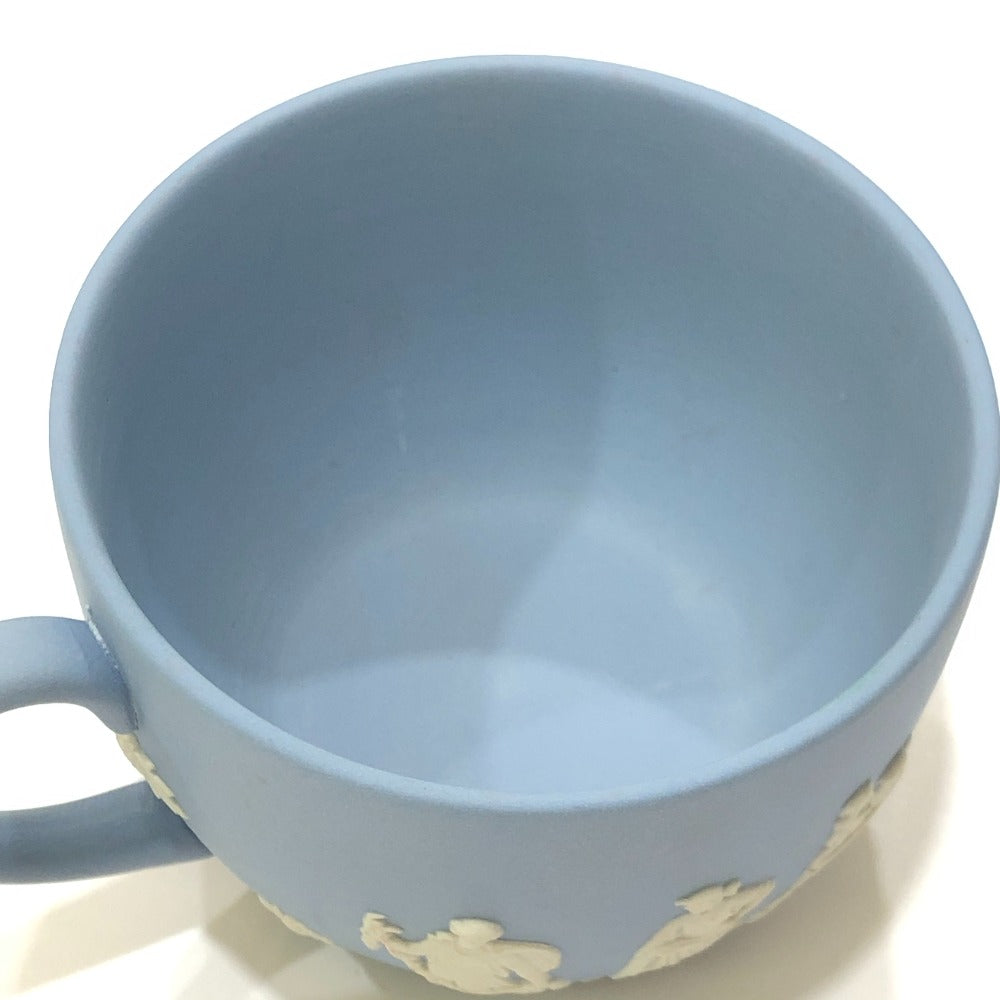 WEDGWOOD ジャスパー 食器 カップ＆ソーサー ティーカップ 陶器 ユニセックス ブルー