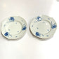 Meissen Floral Plate Set of 2, Ceramic, Unisex, White