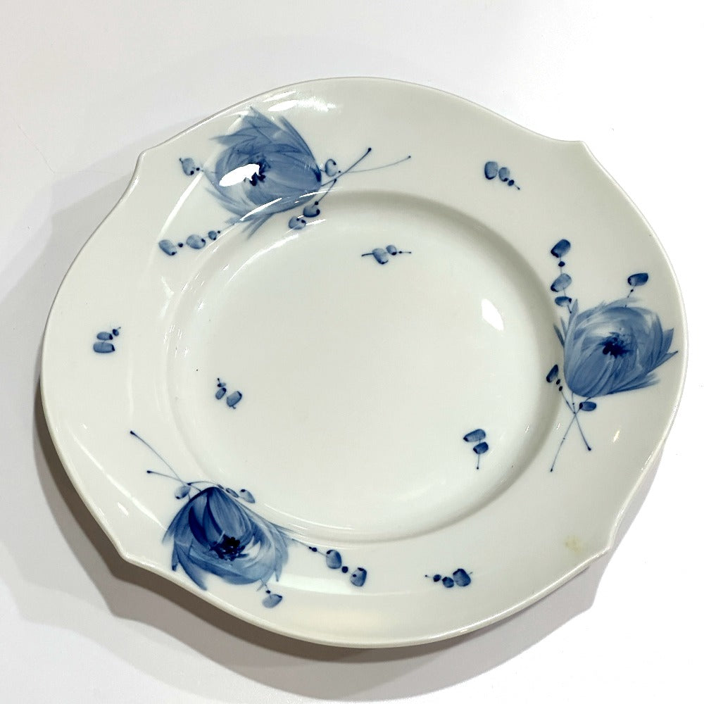 Meissen Floral Plate Set of 2, Ceramic, Unisex, White