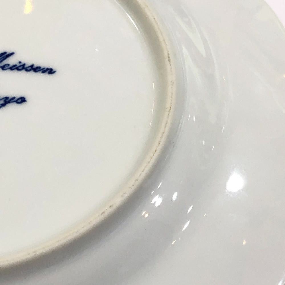 ブルーマイセン 三洋陶器 マイセン柄 プレート キッチン用品 食器 お皿 陶器 ユニセックス ホワイト