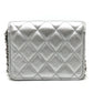 CHANEL イヤーギフト 顧客限定 スター ラインストーン カバン マトラッセ ミニ ショルダーバッグ レザー レディース シルバー