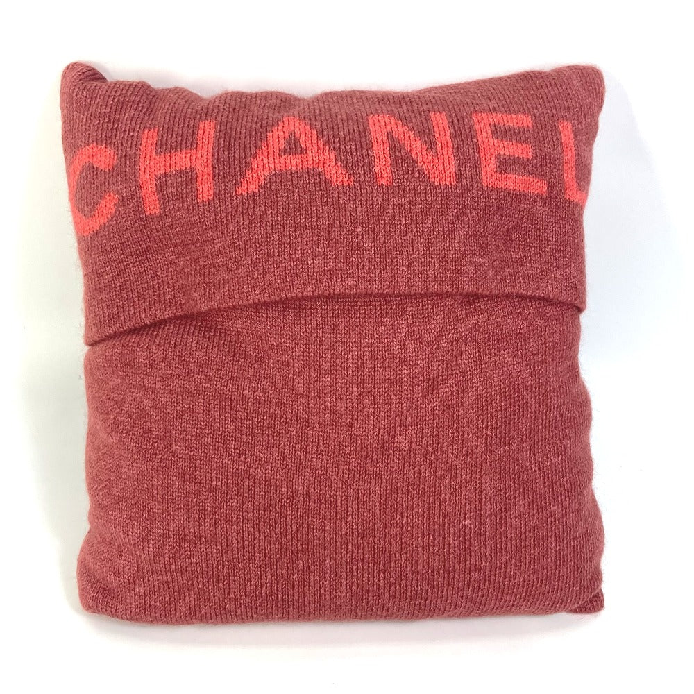 CHANEL インテリア ピロー 枕 ロゴ ニット クッション ウール レディース - brandshop-reference