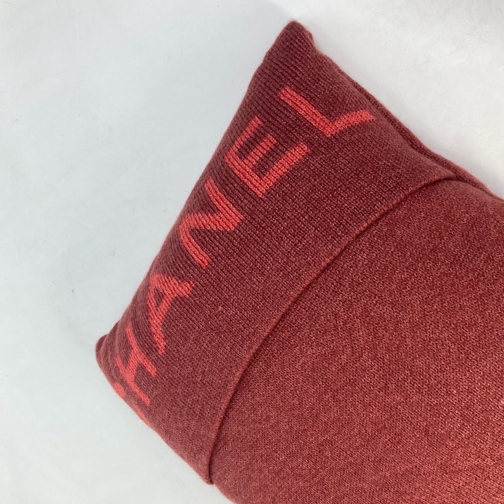 CHANEL インテリア ピロー 枕 ロゴ ニット クッション ウール レディース - brandshop-reference