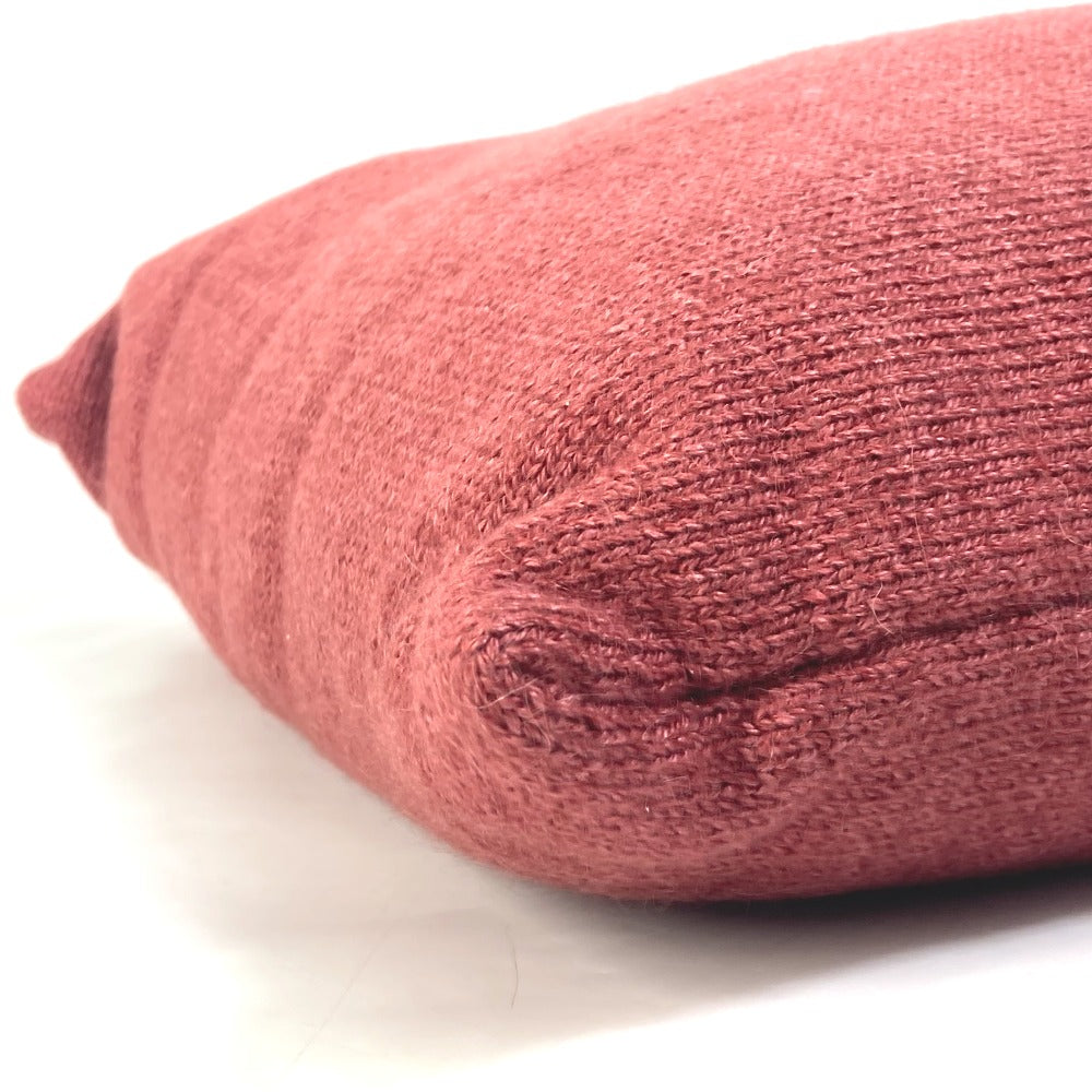 CHANEL インテリア ピロー 枕 ロゴ ニット クッション ウール レディース - brandshop-reference