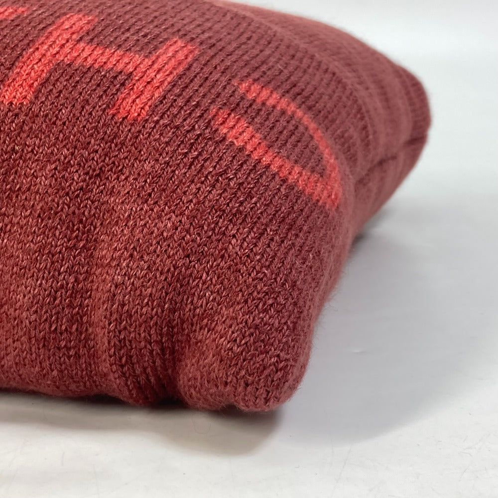 CHANEL インテリア ピロー 枕 ロゴ ニット クッション ウール レディース - brandshop-reference
