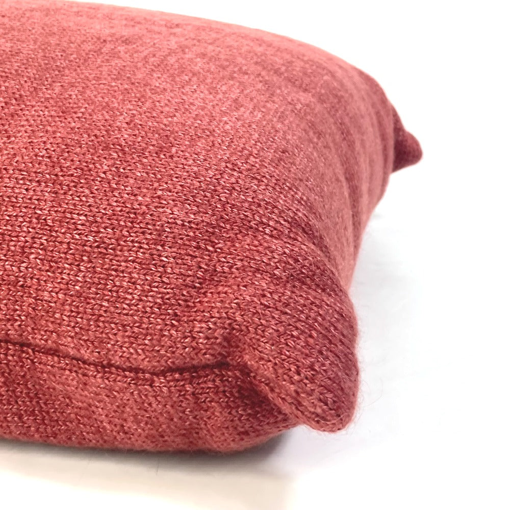 CHANEL インテリア ピロー 枕 ロゴ ニット クッション ウール レディース - brandshop-reference