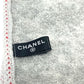 CHANEL 2024年モデル ココマーク アパレル マフラー カシミヤ レディース グレー