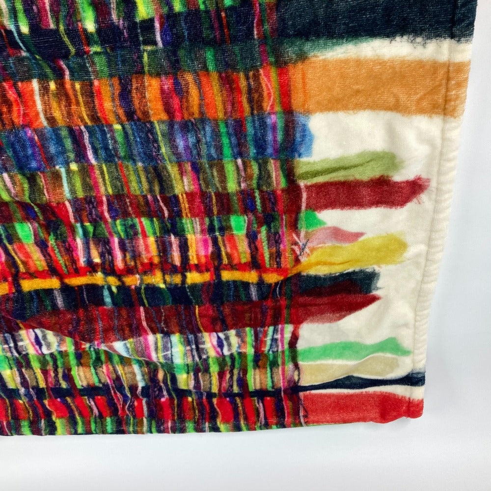 CHANEL 16C 総柄 バスタオル インテリア ひざかけ ブランケット ビーチタオル タオル コットン レディース マルチカラー - brandshop-reference