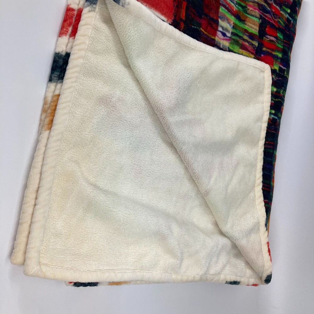 CHANEL 16C 総柄 バスタオル インテリア ひざかけ ブランケット ビーチタオル タオル コットン レディース マルチカラー - brandshop-reference