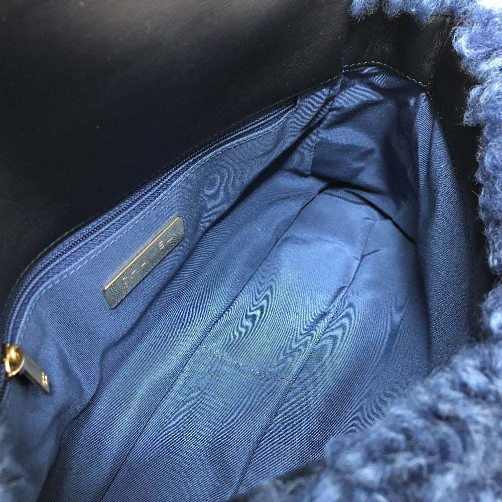 CHANEL ムートン マトラッセ CHANEL19 2トーンチェーン 2WAYバッグ カバン バッグ ショルダーバッグ ハンドバック 斜め掛け ショルダーバッグ ムートン レディース ブルー - brandshop-reference