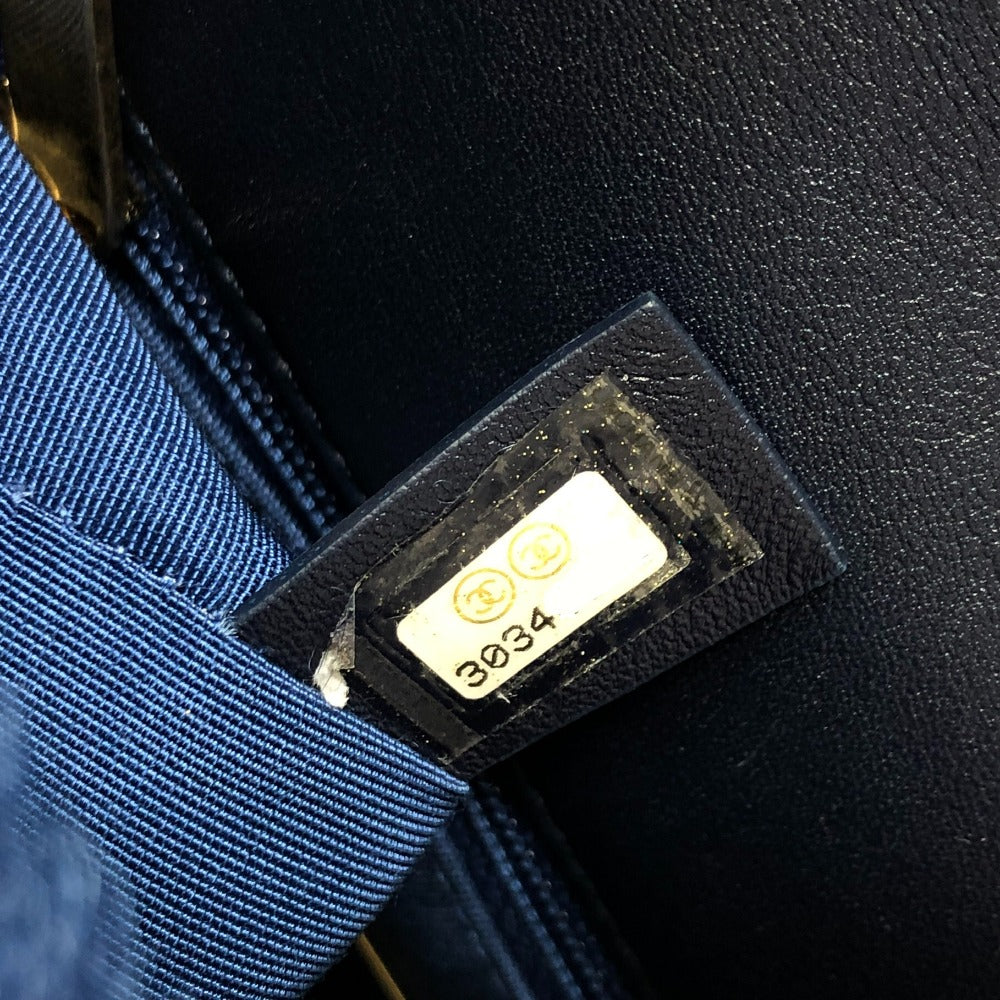 CHANEL ムートン マトラッセ CHANEL19 2トーンチェーン 2WAYバッグ カバン バッグ ショルダーバッグ ハンドバック 斜め掛け ショルダーバッグ ムートン レディース ブルー - brandshop-reference