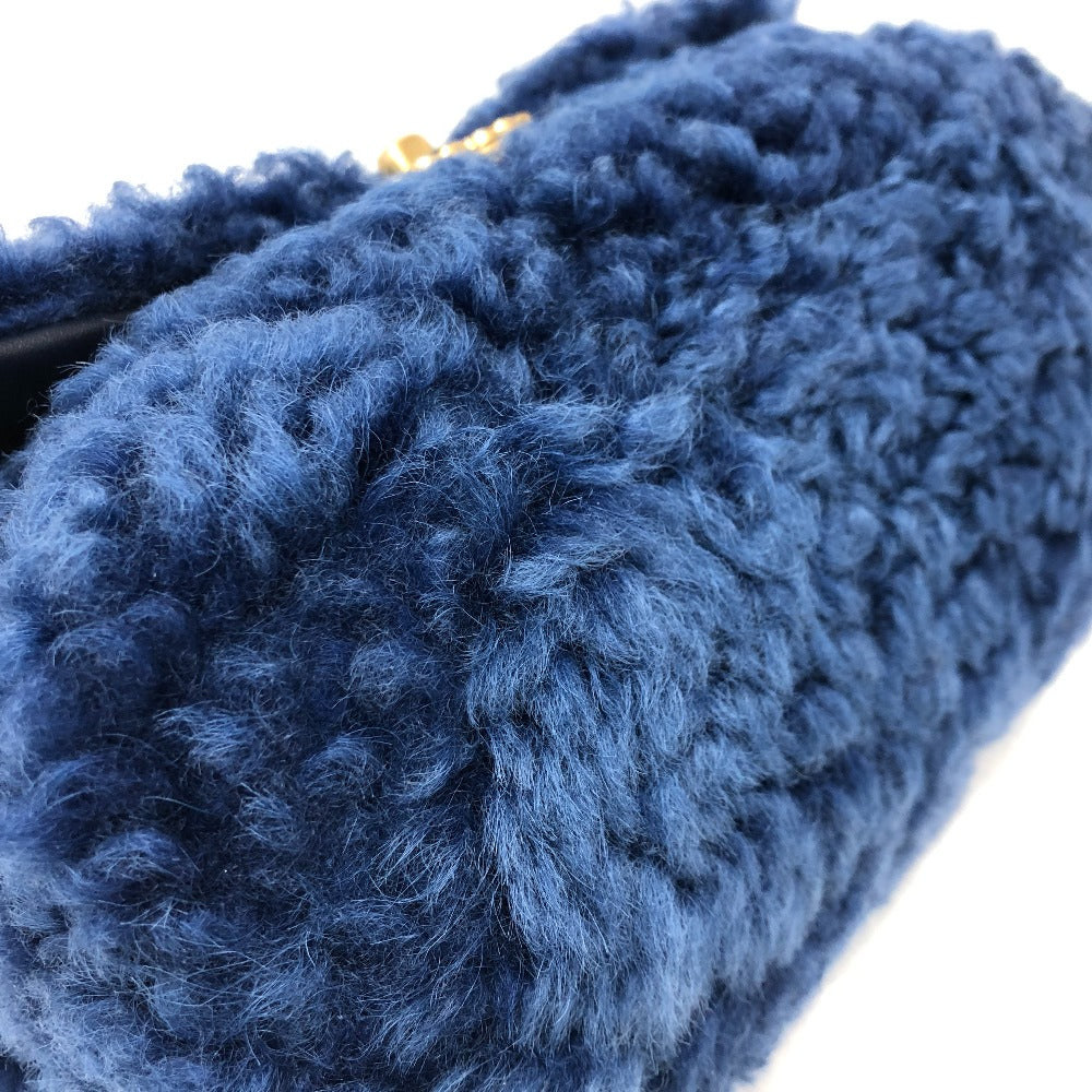 CHANEL ムートン マトラッセ CHANEL19 2トーンチェーン 2WAYバッグ カバン バッグ ショルダーバッグ ハンドバック 斜め掛け ショルダーバッグ ムートン レディース ブルー - brandshop-reference