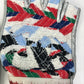 CHANEL 16S CC Coco Mark Airline Fingerless Leather Gloves, Women's, Silver