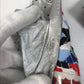 CHANEL 16S CC Coco Mark Airline Fingerless Leather Gloves, Women's, Silver