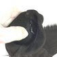 CHANEL Mitten-style CC Coco Mark Fur Nubuck Gloves for Women in Black