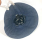CHANEL Denim Night Flight Bucket Hat, Cotton, Women's, Blue