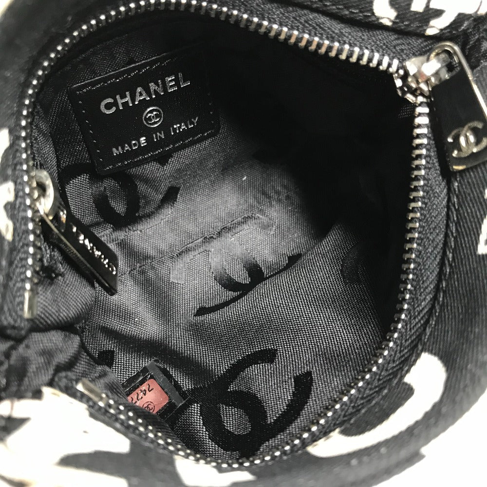 CHANEL マルチポーチ バイシーライン シガレットポーチ タバコケース ポーチ キャンバス レディース