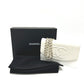 CHANEL AP4653 Métiers d'Art Collection Coco Mark Chain Wallet Shoulder Bag in Caviar Leather, White