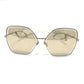 CHANEL メガネ 眼鏡 アイウェア バタフライ パールストラップ付 チェーン  サングラス メタル レディース