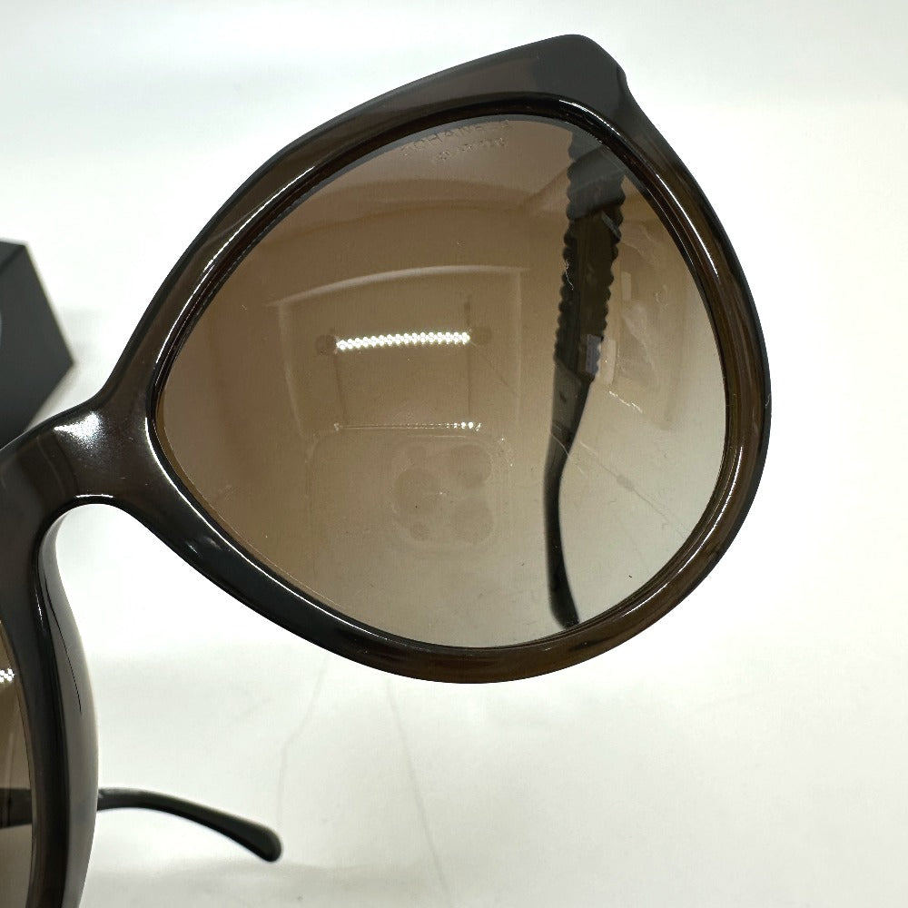 CHANEL 5376-B-A ブラックビジュー オーバル サングラス プラスチック レディース ブラック - brandshop-reference