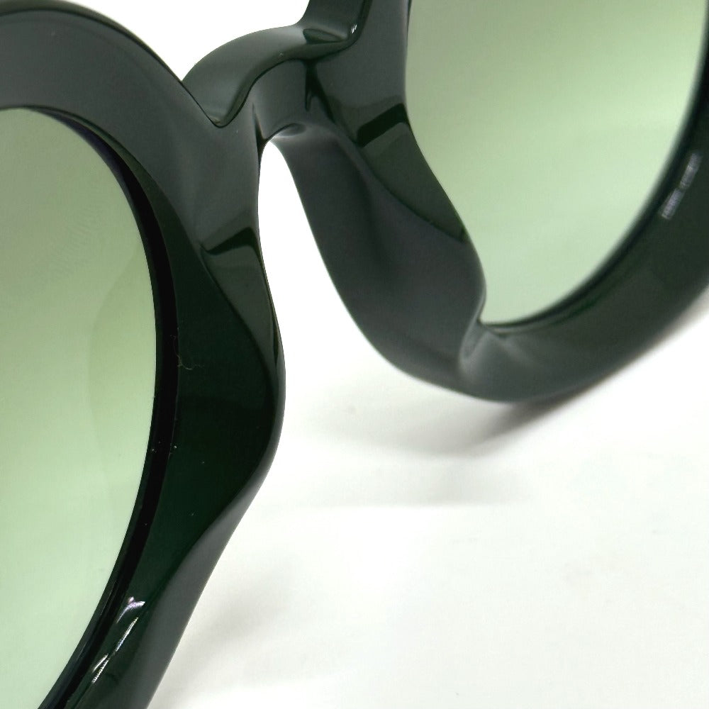 CHANEL 5489-A 小物 ココマーク ラウンドシェープ アイウェア サングラス プラスチック レディース グリーン - brandshop-reference