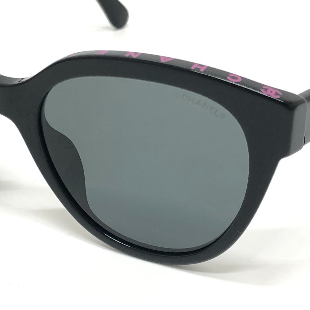 CHANEL 5414-A ココマーク アイウェア バタフライ シェイプ ロゴ