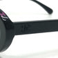 CHANEL 5416-A Coco Mark Fashion Accessory Eyewear Oval Shape Plastic Sunglasses Women's Black