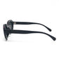 CHANEL 5416-A Coco Mark Fashion Accessory Eyewear Oval Shape Plastic Sunglasses Women's Black