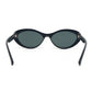 CHANEL 5416-A Coco Mark Fashion Accessory Eyewear Oval Shape Plastic Sunglasses Women's Black