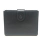 CHANEL CC Mark Stitch Short wallet, mini wallet, coin purse with clasp Folded wallet Caviar Leather Black Used
