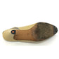 CHANEL Bicolor Heels, high heels, shoes, apparel, footwear pumps Leather Beige/Black Used
