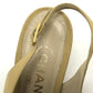 CHANEL Bicolor Heels, high heels, shoes, apparel, footwear pumps Leather Beige/Black Used