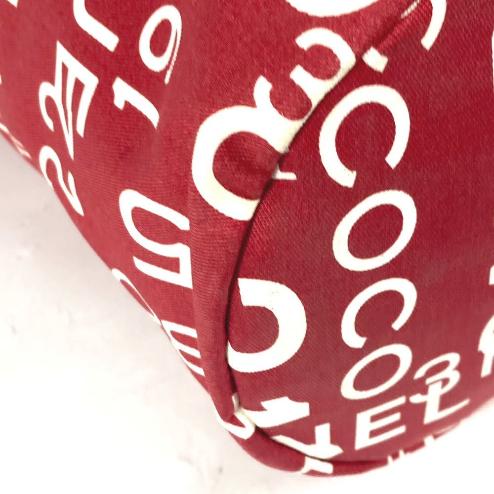 CHANEL バイシーライン 巾着 肩掛け カバン ショルダーバッグ キャンバス レディース - brandshop-reference