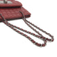 CHANEL Chocolate Bar 2.55 Bag Chain Shoulder Bag Shoulder Tote Bag Lambskin Ladies Red