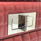 CHANEL Chocolate Bar 2.55 Bag Chain Shoulder Bag Shoulder Tote Bag Lambskin Ladies Red