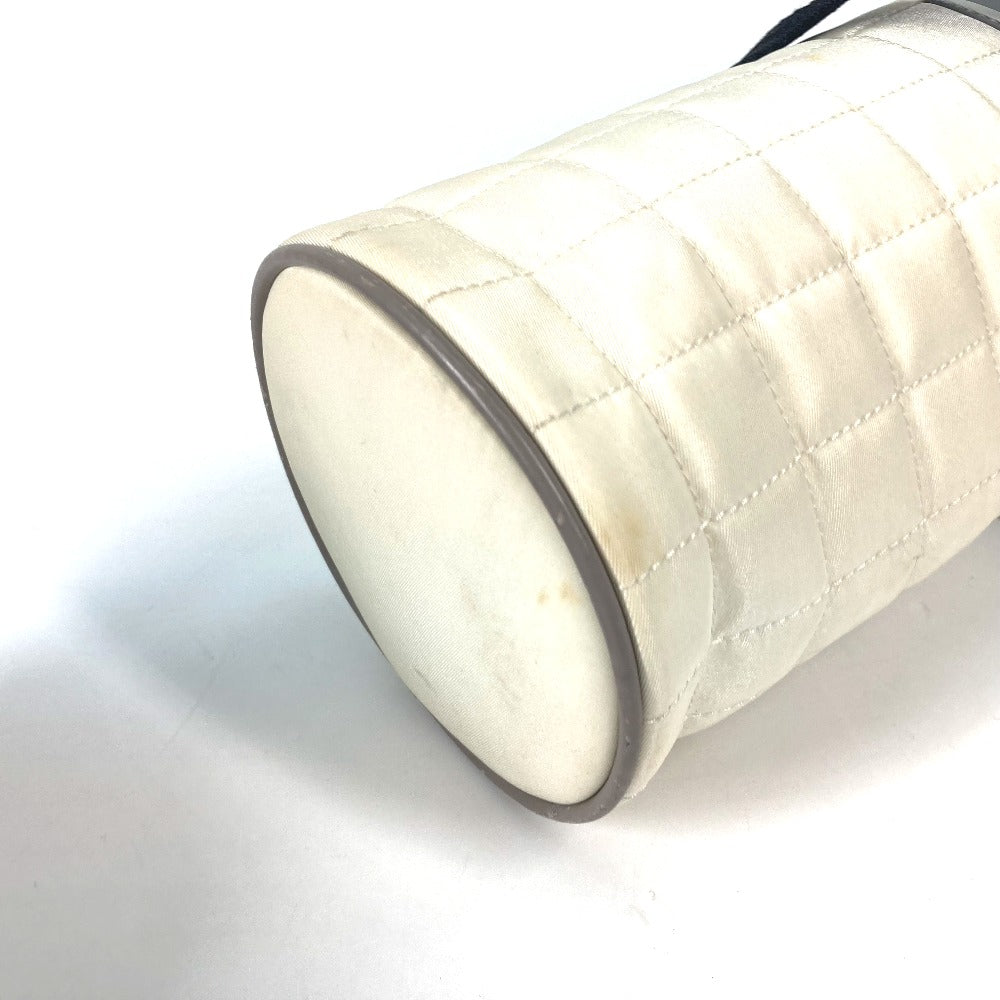 CHANEL スポーツ ペットボトル入れ CC ココマーク ボトルホルダー 斜め掛け ショルダーバッグ ナイロン レディース ホワイト - brandshop-reference